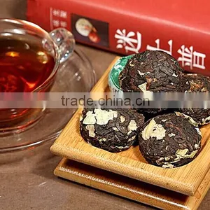 Good Taste Popular Selling Mini Tuo Tea Flavor Jasmine Puer Blended Tuo Cha thumbnail-4