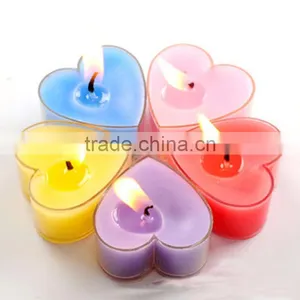 Heart Shaped Tealight Candle thumbnail-1