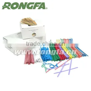 Small Box Packing 2000pcs Packing Bag Closure Paper Twist Ties thumbnail-4