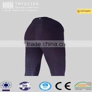 Black Leggings Cotton Sports Running Workout Skin thumbnail-1
