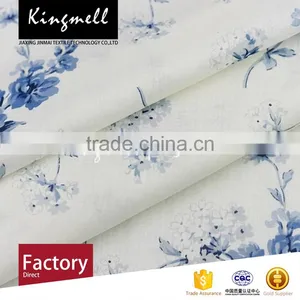 Factory Custom-made Chinese Style Floral Digital Printed Cotton Fabric thumbnail-1