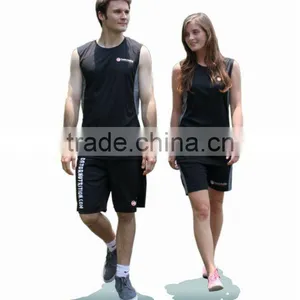 100% Polyester, Pique,patched, Moisture Wicking Round Neck,sleeveless Tank Top / Vest With Printed Logo thumbnail-1