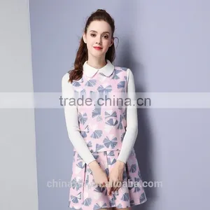 Wholesale Clothing Long Sleeve Slim Winter Dresses for Women thumbnail-1