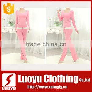 2017 Spring Long Sleeve Running Yoga Sports Gym Wear Suit thumbnail-3