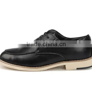 Black Brown Business pu Leather Shoe Stock for Man thumbnail-2