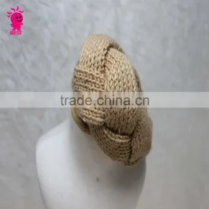 Winter Warm Lady's Nice Crochet Flower Ear Hairband Headwrap Knitted Headband thumbnail-2
