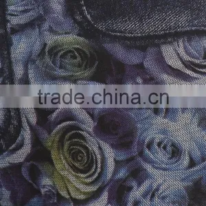 MGOO Custom Cheap Price Faux Denim Leggings High Waist Spandex Pants Foshan Manufacturer Yoga Wear thumbnail-5