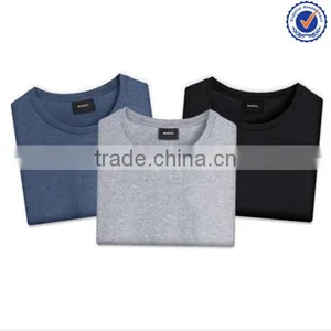 Hot Sale Round Neck Slim Fit Men t Shirt thumbnail-1