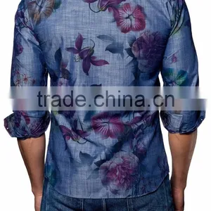 Western Stylish Men's Sporty Stripe Shirt Matchs Well With Causal Jeans Pant thumbnail-2