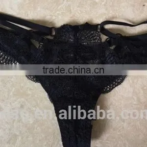 Hot Sales Briefs Soft T-back Cotton Thong Seamless Sexy Ladies Transparent Panties thumbnail-1