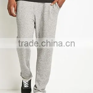Man Gray Stripe Cotton Fabrics of Scales of Pants Sports Leisure Trousers thumbnail-2