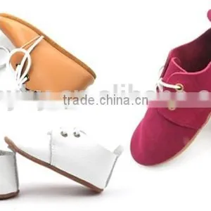 2017 Handmade Infant Leather Baby Oxford Shoes thumbnail-3