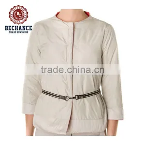 Womens Diamond Quilted Reversible Spring Jacket thumbnail-1
