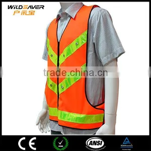 Red Waterproof LED Workwear Uniform for Sanitation Clothes thumbnail-3