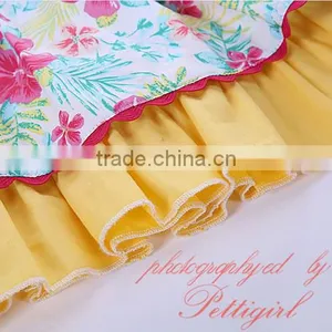 Easter Yellow Flower Girl Dresses Baby Clothes thumbnail-5
