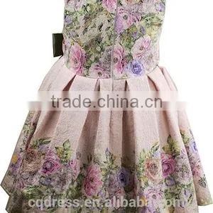 Bow Dream Flower Girl Wedding Fomal Party Princess Kids Dress thumbnail-2