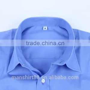 Plain Blue Customs Uniform Shirts thumbnail-2