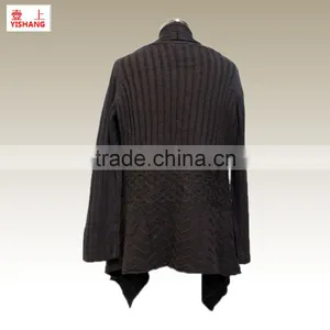 Cable Sweater 100%Acrylic New Fashion Lady Top Dress Sweater thumbnail-2