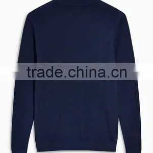 New Design Men's Knit Cardigan With Zipper Sweater thumbnail-3