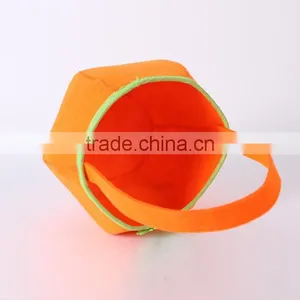 Cheap Wholesale Kids Candy Halloween Pumpkin Buckets For Party Decoration thumbnail-5