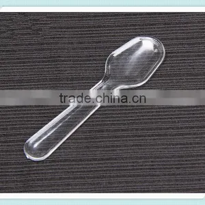 Disposable Spoons Small Plastic Spoon Pudding Ice Cream Cake Biscuits Spoons Gelato Yogurt thumbnail-1