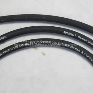 SAE Standard 100 R2 High Pressure Oil Resistant Hydraulic Hose thumbnail-3