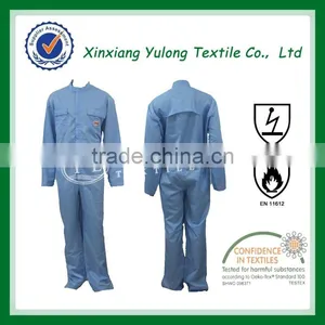 Heavy Weight Fire Resistant Protective Clothing Again Heat and Flame Antistatic Protective Workwear thumbnail-6