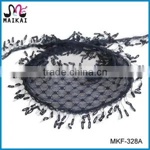 Elegant Women's High Fashion Beautiful Lace Yiwu Scarf thumbnail-1