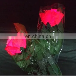 Colorful Artificial Rose Flower With LED Blinking Light thumbnail-1
