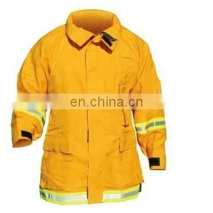 Crew Boss Interface Wildland/Urban Coat With 6.0 oz Nomex IIIA - Yellow thumbnail-1