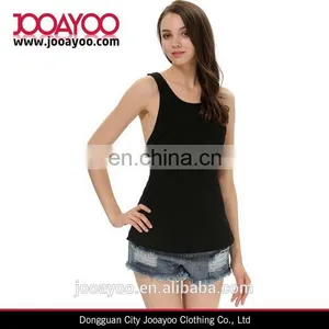 Black Spaghetti Strap New Products Wholesale Women Clothes Tank Top thumbnail-1