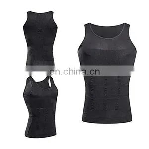 Men's Elastic Sculpting Vest Thermal Compression Base Layer Slim Tank thumbnail-5