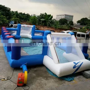 Excellent Quality Inflatable Football Pitch,inflatable Soccer Ball Field,inflatable Soap Soccer Field thumbnail-1