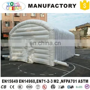 White Inflatable Cube Tent, Outdoor Party Wedding Event Cube Tent for Sale thumbnail-1