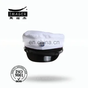 Customized White Wool Stduent Cap Hat With Good Quality thumbnail-1