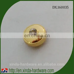 Hot Sale Gold Metal Rhinestone Rivet/Decorative Diamond Metal Rivet for Dress thumbnail-1
