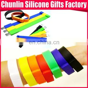 Usb Flash Drive Wristband Usb Silicone Bracelet thumbnail-1