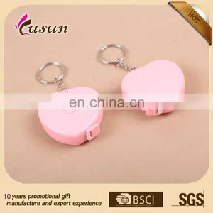 Plastic Heart Shaped Great Material Custom Tailor Measure Tape thumbnail-2