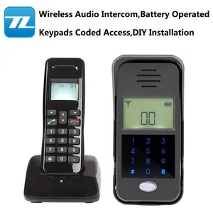 Two-Way Audio Door Phone Kit Long Distance Wireless Door Intercom Two Units Door Access Control System TL-AD01 thumbnail-1