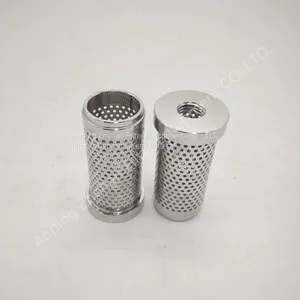 304 316 316L Stainless Steel Filter Wire Mesh Perforated Tube and Round Holes thumbnail-1