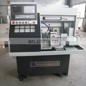 MINI CNC LATHE MACHINE WITH AUTO FEEDER SYSTEM CK0640A Model thumbnail-2