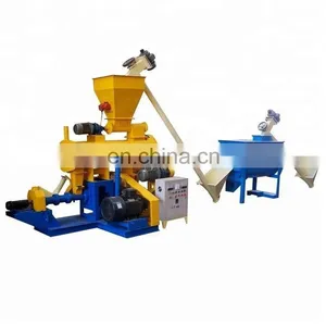 Small Electric 380v Floating Fish Feed Pellet Extruder/Hot-Selling Quality Feed Extruder thumbnail-1