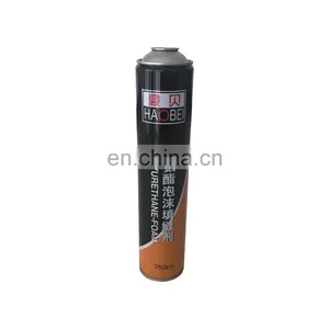 Hebei Refillable Aerosol Spray Can and PU Polyurethane Foam 750ml Empty thumbnail-2