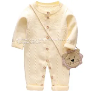 OEM Service Manufacture Wholesale Lattice Pattern Jumpsuit Suit Fold Baby Girl Jumpsuit Children Clothes thumbnail-3