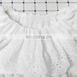 Infants & Toddler Clothes Elegant Full Sleeve White Baby Lace Party Romper thumbnail-4