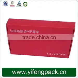 Corrugated Paper Carton Box/Red Corrugated Packaging Box thumbnail-2