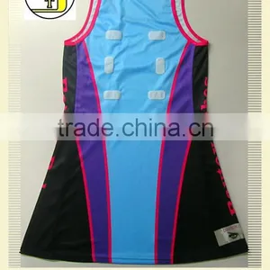 OEM Sublimation Sports Netball Dress thumbnail-2