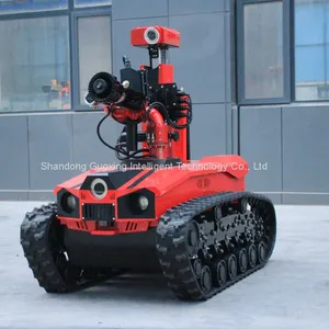 Firefighter Robot Intelligent Driven Remote Control Robotics Fire Fighting Robot thumbnail-5