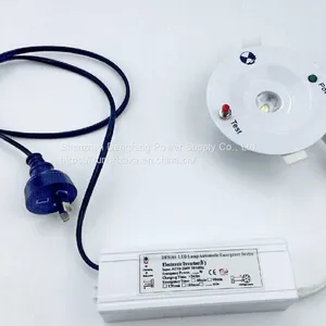Ceiling Recessed Mounted LED Emergency Light Emergency 3W 3hours With CE SAA ROHS Certificate thumbnail-2
