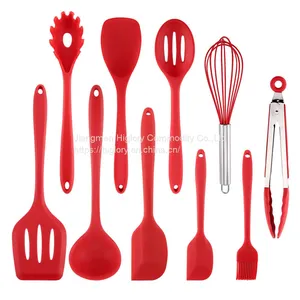 Factory Wholesale Silicone Kitchen Utensil Set Cooking Tools Silicone Kitchen Accessories thumbnail-3